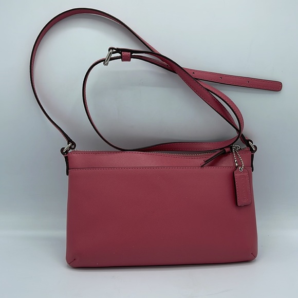 COACH EAST WEST CROSSBODY PURSE WITH BOW - Picture 6 of 11